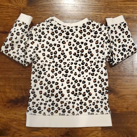 Girls H&M leopard print sweatshirt size 2T - Picture 4 of 4